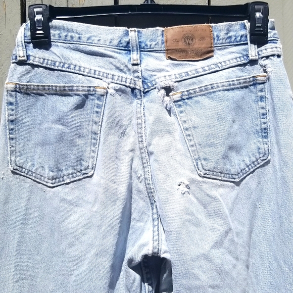 🇺🇦 Classic Y2K Rare Jeans Light Wash 90s - Picture 6 of 10